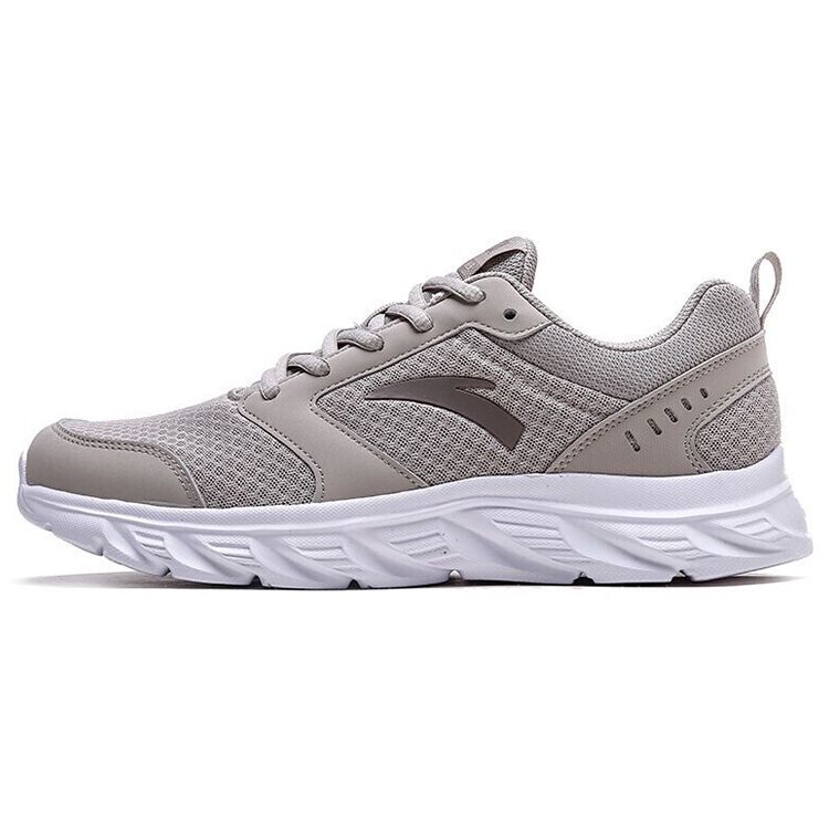 Anta Running Series Low-Top Running Shoes Men Sneakers Gray White 91915581-4