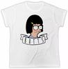 Футболка BOB'S BURGER BUTTS Ретро Крутой Подарок Мультяшный Фильм ТВ Великобритания Унисекс Футболка - Мужская Летняя Хлопковая Графическая Футболка