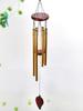 75cm Wind Chimes for Outdoor 6 Rustproof Aluminum Tubes Wind Bell Romantic Memorial Gift for Home Garden Patio Decoration