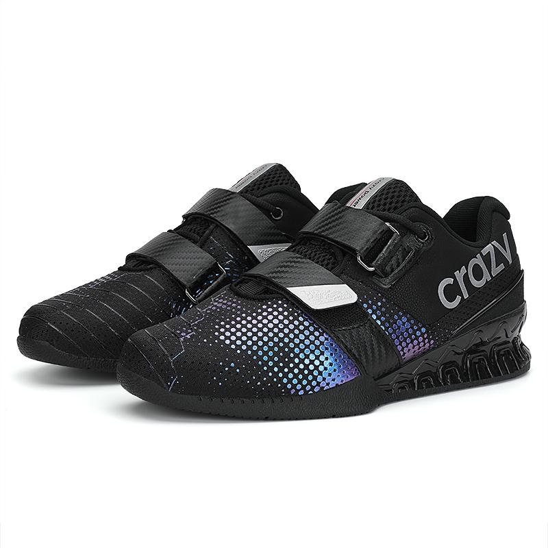 Мужские кроссовки для тяжелой атлетики, приседаний, пауэрлифтинга, высокого качества, для тренировок в зале, нескользящие, для становой тяги, фитнеса