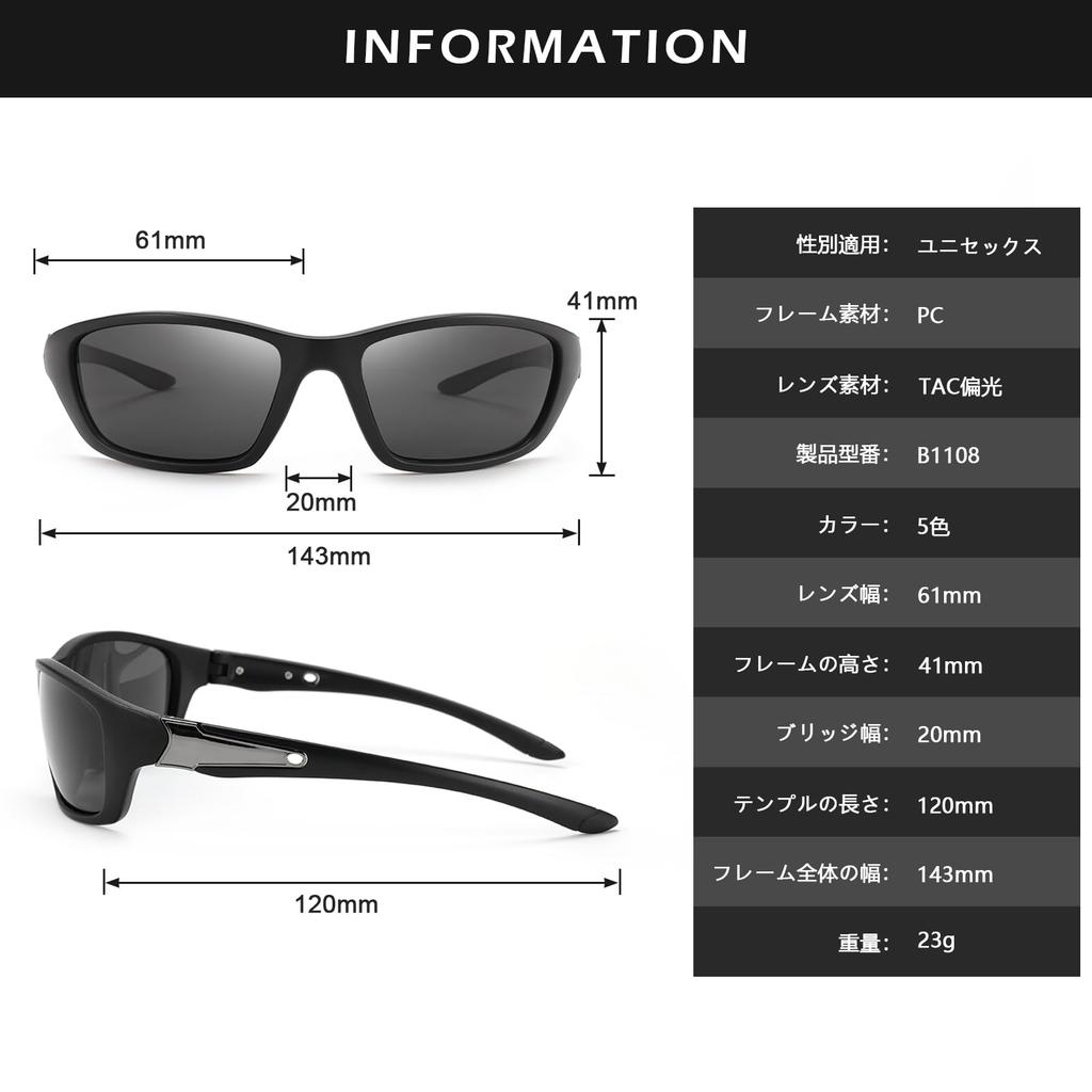 Feisedy Sports Sunglasses for Polarized Lightweight Metal UV400 TAC Unisex Suitable for Baseball Men, Lenses, Frame, Protection, Sunglasses, Running,