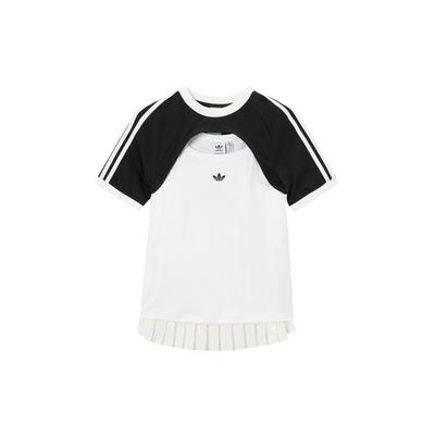 Футболка Originals Cali Tee, модная, удобная, повседневная, с коротким рукавом, женская, белая JZ6784