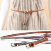 Weave Dress Slim Belt Solid Color Sweater Strap New Woven Belts Female