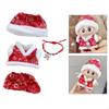 15cm 17cm Mini Doll Clothes Set T Shirts, Hat, Pants, Necklace Adorable Clothing Costume Dress Up