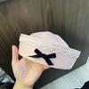 Y2k Navy Hat Bow Lace Berets Cute Sailor Caps  Women