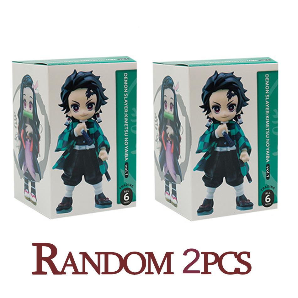 Горячий MINISO Оригинальный Bushiroad Palverse D emon Slayer: Клинок, рассекающий демонов Аниме Фигурка Сюрприз-бокс Том 1 Украшение Игрушка Подарок