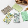 5Pcs/Set Patchwork Cloth Fadeless Abrasion-resistant Breathable Cuttable Washable Floral Printed Twill Needlework Cloth for Sewing Shop