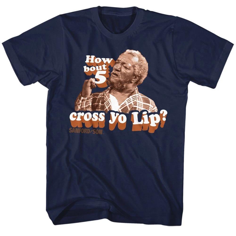 Redd Foxx 5 Cross Yo Lips Navy Icon Children's T-shirt