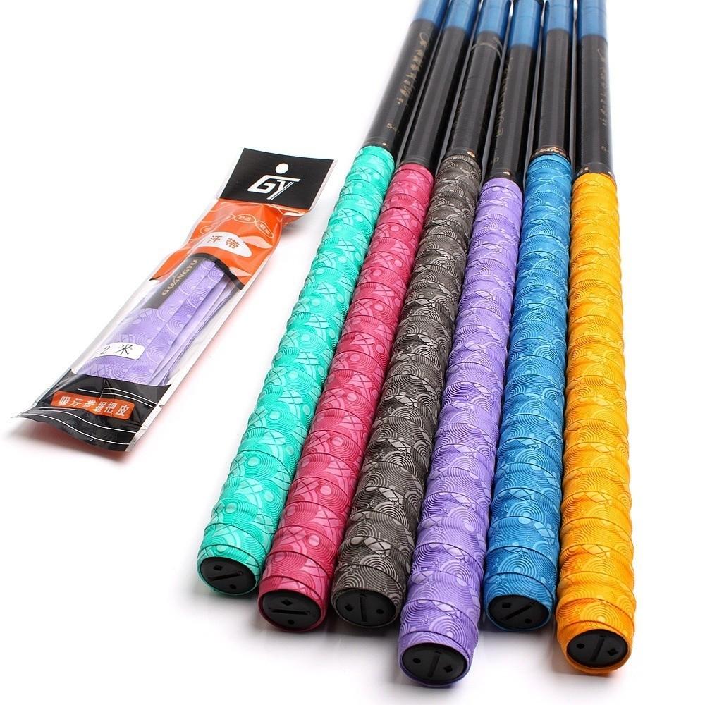 Embossing Badminton Handle Wrap Tape PU Tennis Racket Grip Tape Outdoor Sports