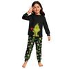 Children's  Boys And Girls Thin Two-piece  Long-sleeved Pants Two-piece