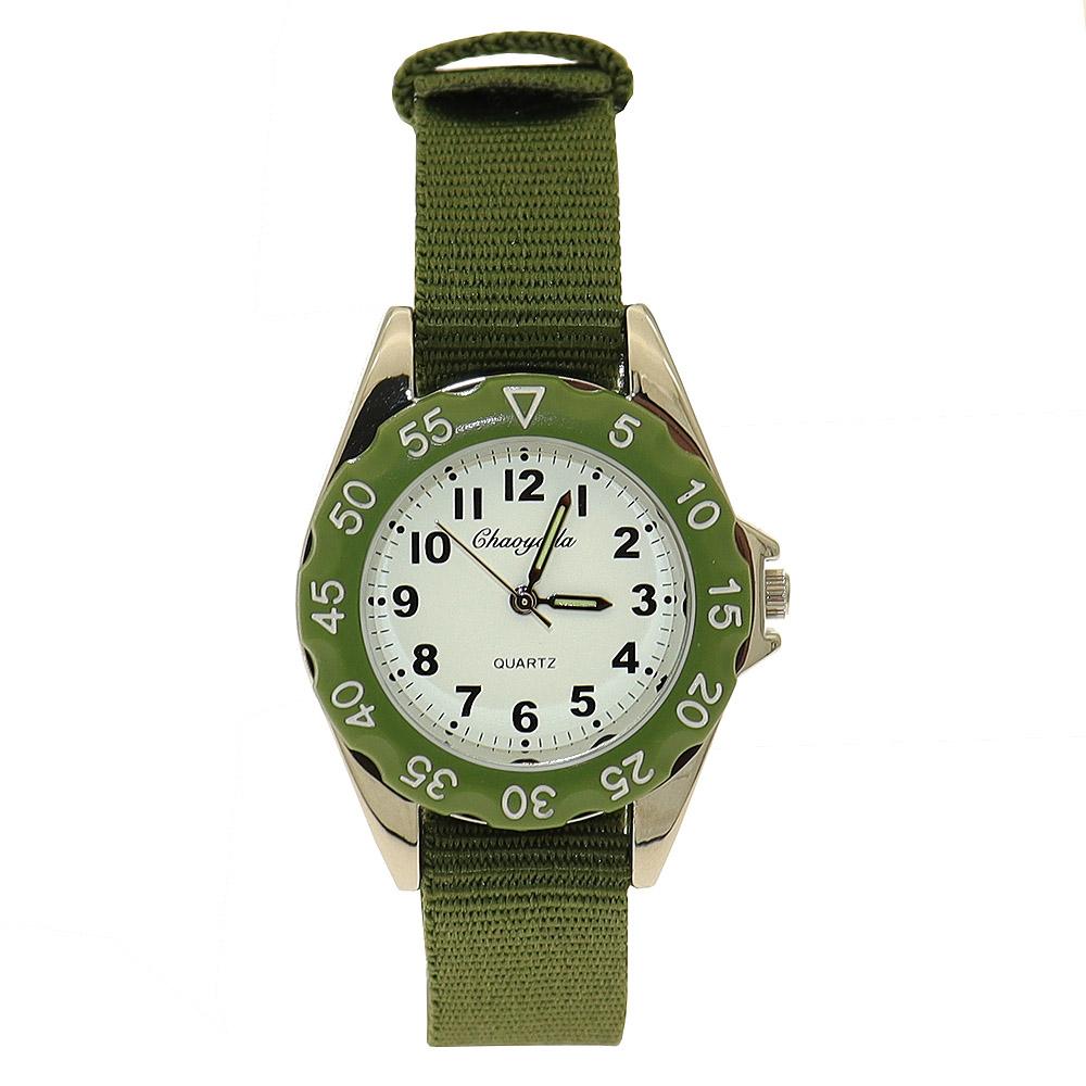 Brand Nylon Strap Children's Watch Quartz Watches Student Boy Girl Learn Time Cool Wristwatch Dropshipping