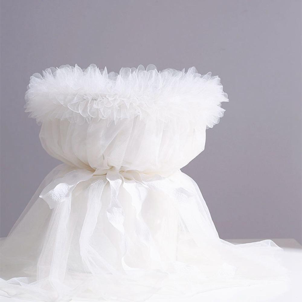 Однотонная пряжа для упаковки цветов 50x75см Декоративная упаковочная пряжа Букет