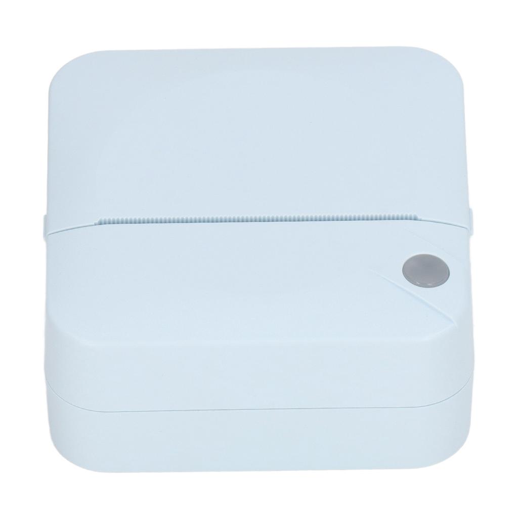 Mini Printer Student Blue Mini Pocket Portable Bluetooth Thermal Printer for Wrong Questions Notes P