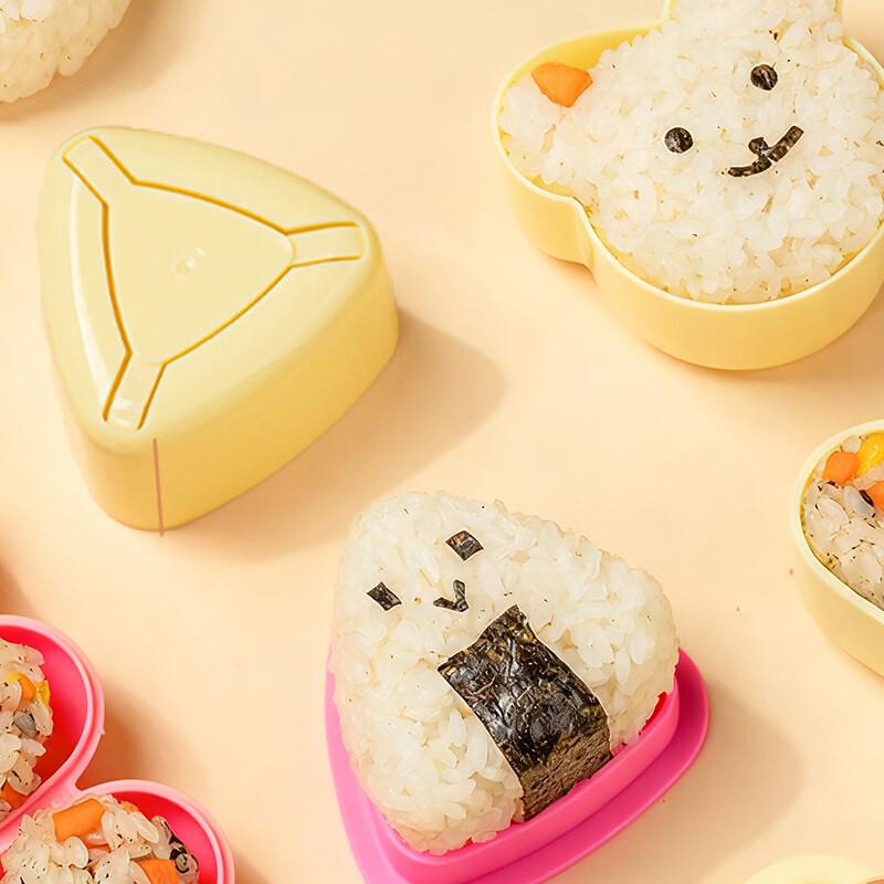Формы для треугольных рисовых шариков Мейди и упаковочные материалы