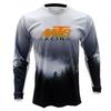 Men Women Quick-Dry Mountain Bike Long Sleeve Jersey Cycling Apparel Trail Riding Outdoor Sports