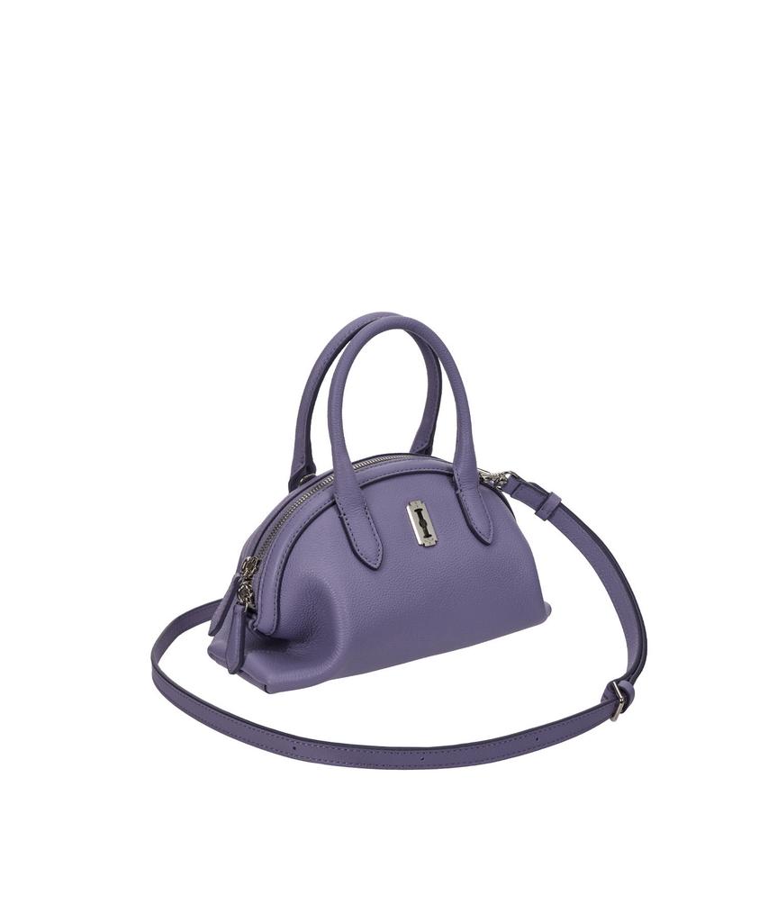 Vunque Halfmoon Curve Tote S (Halfmoon Curve Tote Small) Fuzzy Purple