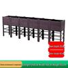 Extra-Large Thickened Raised Plastic Planter for Vegetables - Ideal for Family Rooftop or Balcony Gardening
