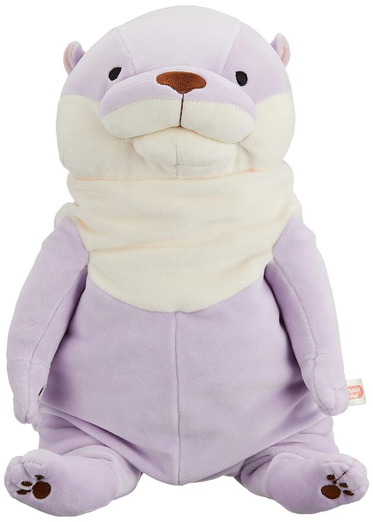 Shinada Global Mochi Series Mochi Otter Pastel Lavender 22 x 22 x 30 см Мягкая игрушка-выдра (L) МОКВ-0350ПЛ