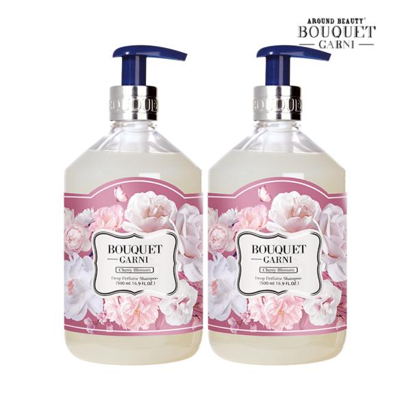 Bouquet Garni Шампунь с глубоким ароматом, аромат цветущей вишни, 500 мл x2