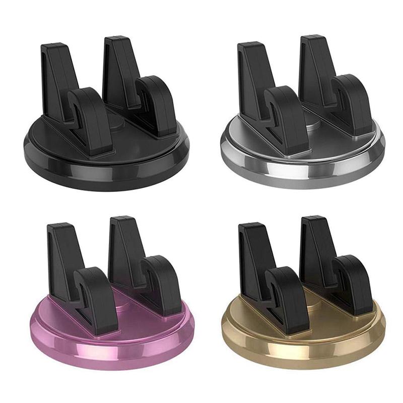 Вращающийся на 360° держатель для мобильного телефона на приборную панель автомобиля, противоскользящий держатель для сотового телефона с GPS-навигацией, автомобильное крепление в автомобиле для всех телефонов