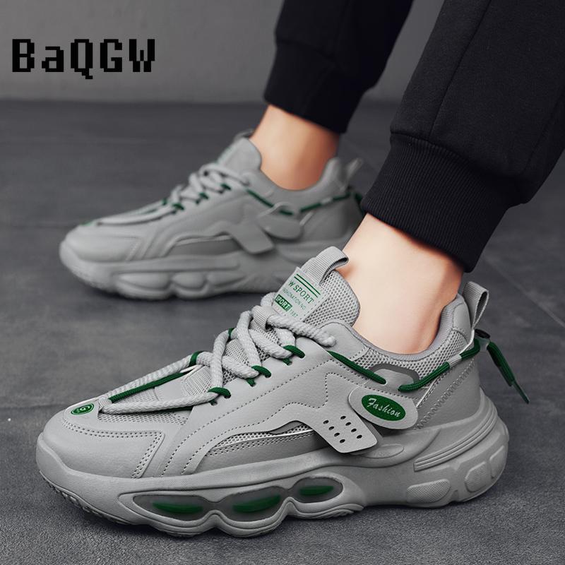 Модные оригинальные дизайнерские модные мужские кроссовки, увеличивающие рост, повседневные кроссовки в стиле ретро, модная спортивная обувь на платформе, мужская массивная обувь