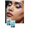 Eye Shadow Non-flying Powder Easy To Color Non-smudging High Pigmented 6-color Pearlescent Matte Eyeshadow Palette Female Supply