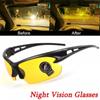 Night Vision Driver Goggles Sunglasses Men Driving Non-polarized Anti-Glare Car Motorcycle Driver's Eyewear Outdoor Cycling Shades Eyewear