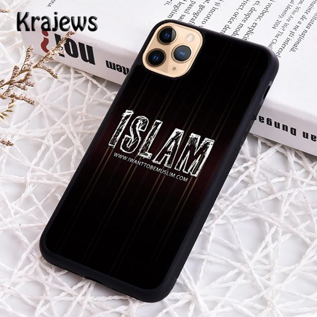 Krajews Исламский Мусульманский Мягкий Чехол Для Телефона Накладка Для iPhone 17 Air 16 15 14 plus 11 12 13 pro max coque Чехол Fundas