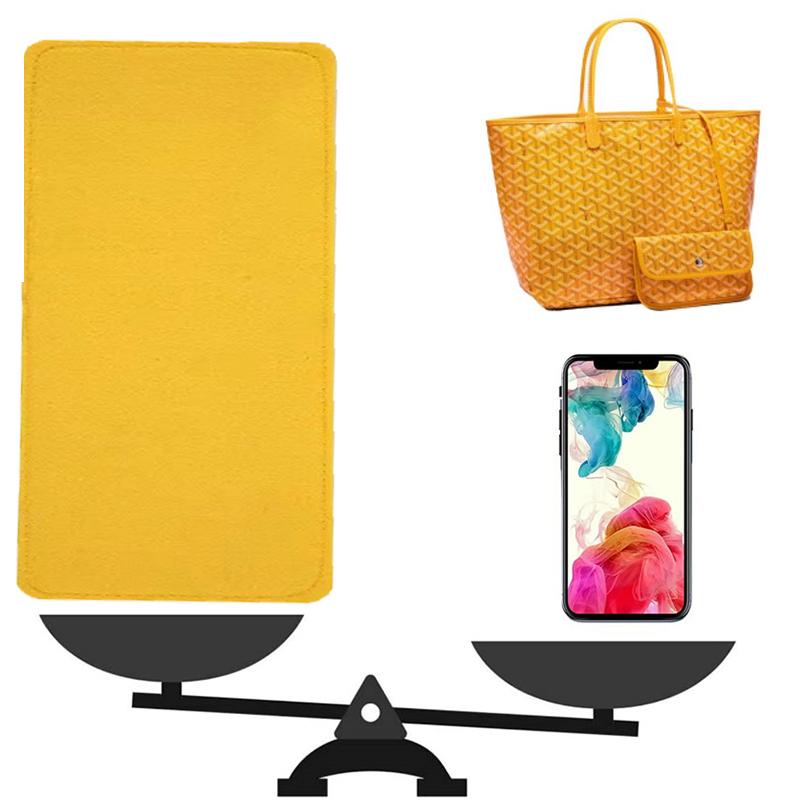 Формирователь из войлока EverToner Подходит для Goyard ANJOU PM & SAINT LOUIS PM & ISABELLE Формирователь дна из войлока Держатель-формирователь для роскошных сумок