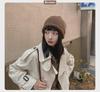 Japanese-Korean Style Warm Knitted Wool Hat for Autumn and Winter - Trendy, All-Match, Fits Large Head Circumference