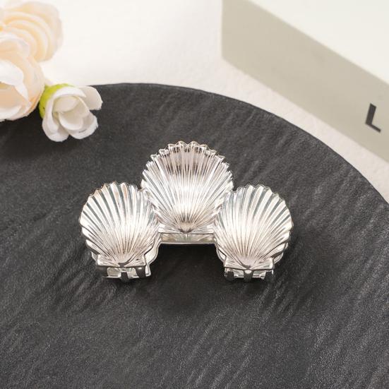 Заколка для волос Океанический дизайн Зажим для волос на затылок с ракушками Морская звезда Раковина узор Многоцелевой