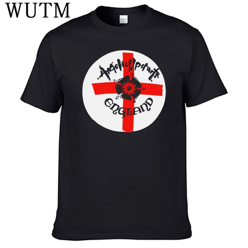 New Angelic Upstarts T Shirt 100 Cotton Men Shirt