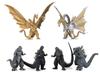 Art Spirits Gekizo Series Past Godzilla Monster Edition Painted Trading Figure 6 Pieces BOX Part.1 Non-scale
