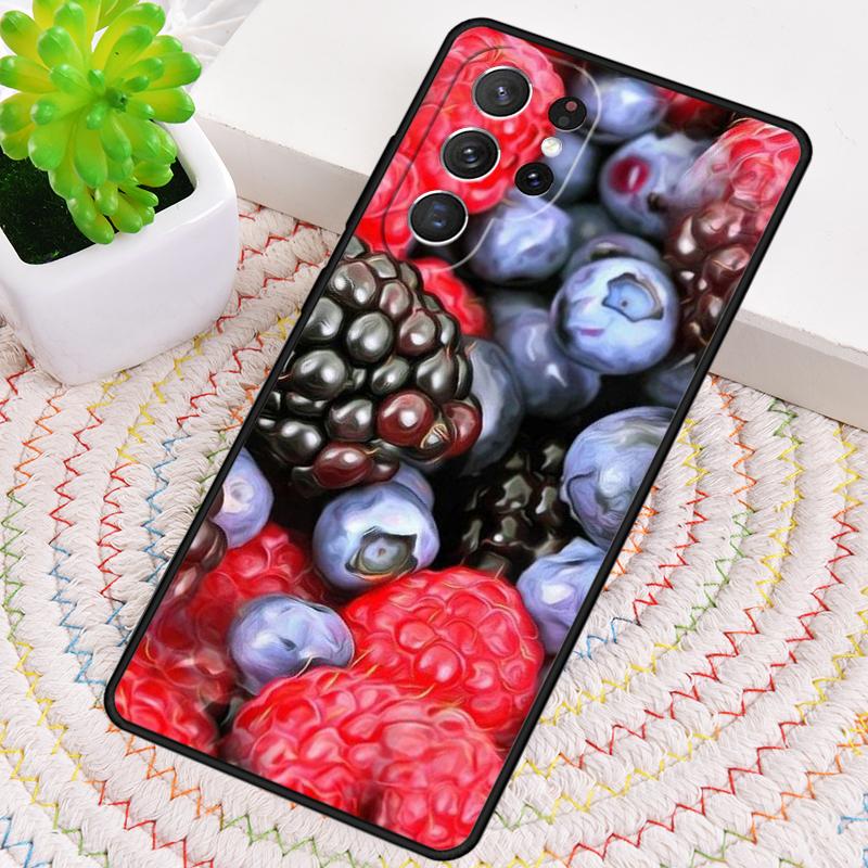Ягоды Летние Фрукты Сладкий Чехол для Телефона для Samsung Galaxy note 10 pro S26 Ultra S23 S24 FE S25 S21 S22 PLUS противоударный Чехол