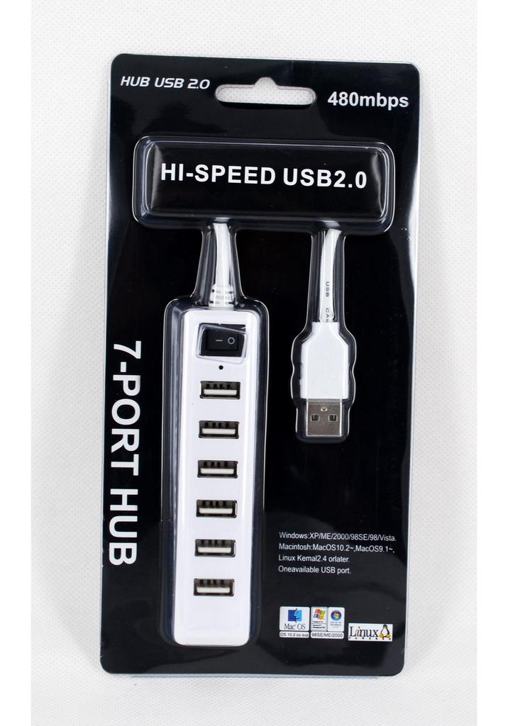 12-Port USB Expansion Hub for Computers