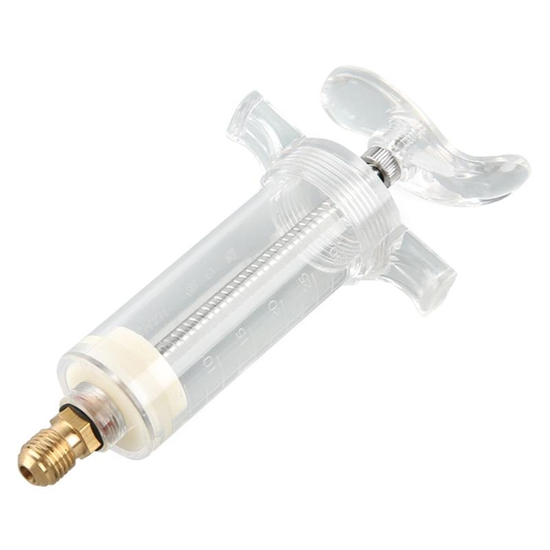 Насос гидроусилителя Впрыск топлива Автомобильный кондиционер Адаптер Автомобильное масло 1/4" 1 унция Ручной поворот Отлично подходит для дома, офиса, кондиционера автомобиля