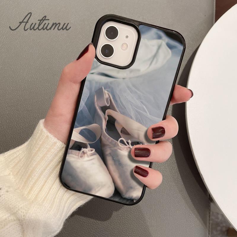 Чехол для телефона «Балерина, танцевальная обувь», чехол для iPhone 11, 12, 13, 14 Pro Max mini X XR XS SE 2020, 6S, 7, 8 Plus, Galaxy S21, S22