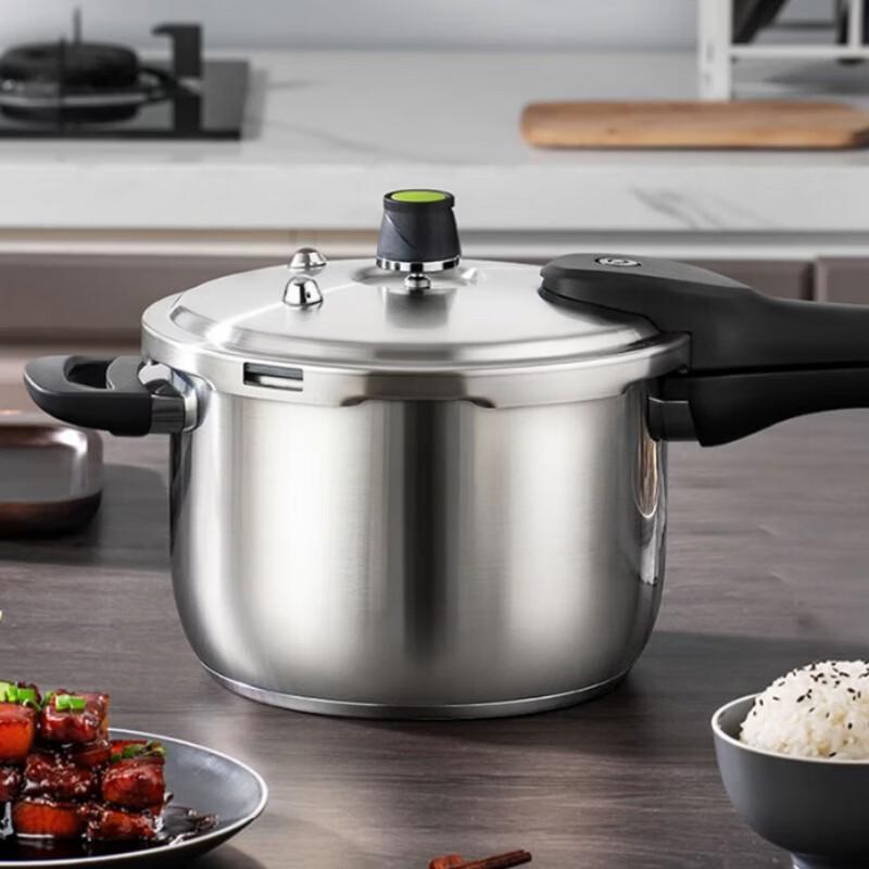 ASD 6.5L 304 Stainless Steel Multi-Hob Pressure Cooker