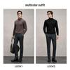 EMZ Erdos Men's Cashmere Blend Polo Sweater