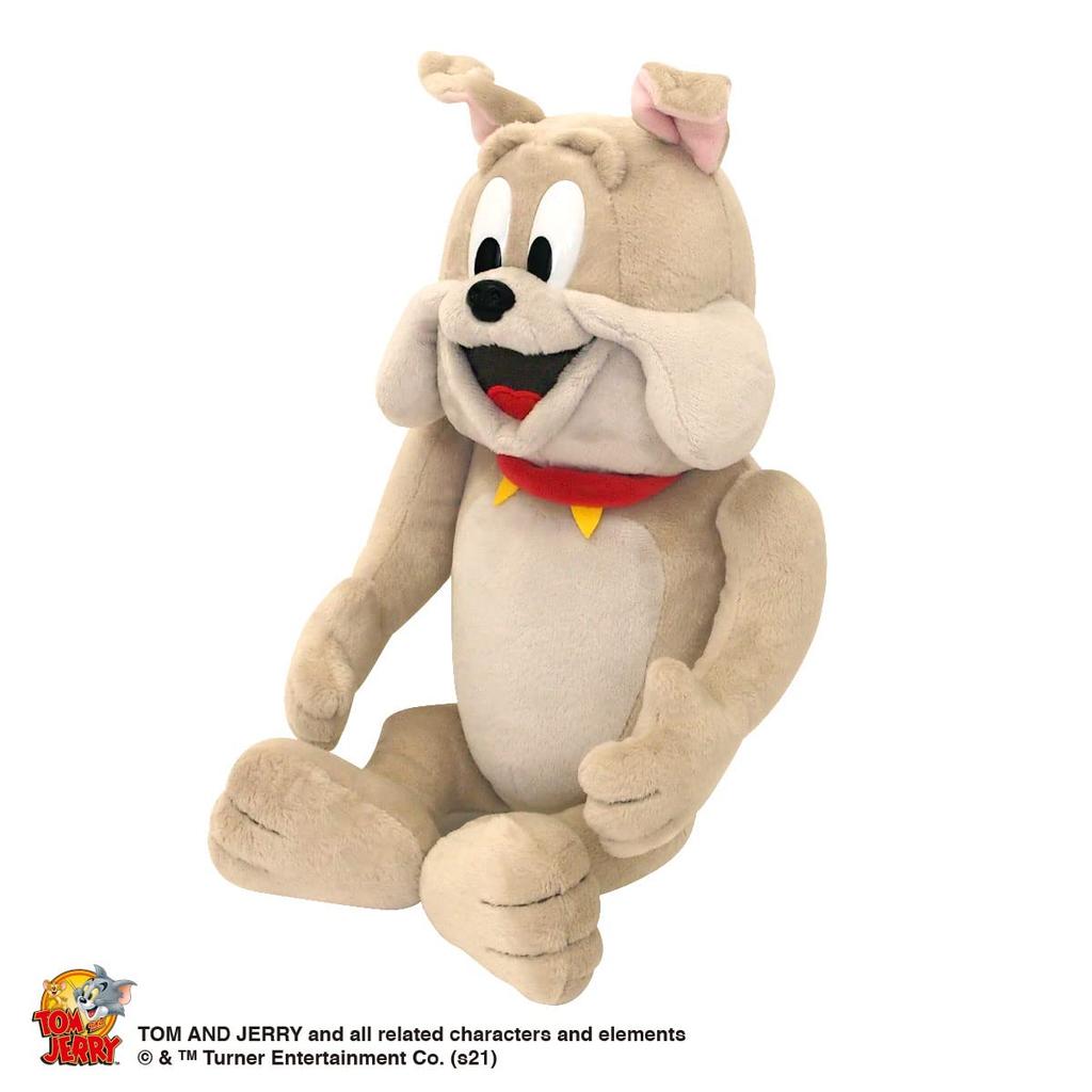 NICI Tom and Jerry Spike Plush Toy, 40cm, Tom and Jerry Bulldog, Fluffy, Anime Character, Gift, Made in Germany, Beige, 3090936