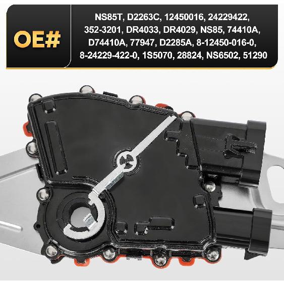 24229422 Park Neutral Position And Back-Up Lamp Switch Neutral Safety Switch For Cadillac Escalade/Chevy Silverado/GMC Sierra Yukon Savana 4L60E