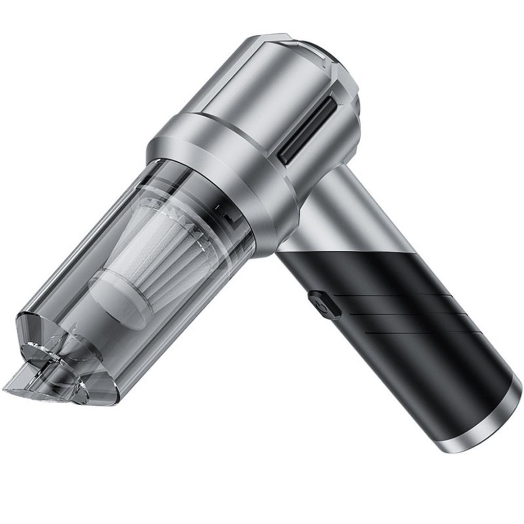 Автомобильный пылесос, Портативная и складная щетка для пыли, Беспроводной ручной, Мощный бесщеточный двигатель, Моющийся HEPA-фильтр для дома, автомобиля