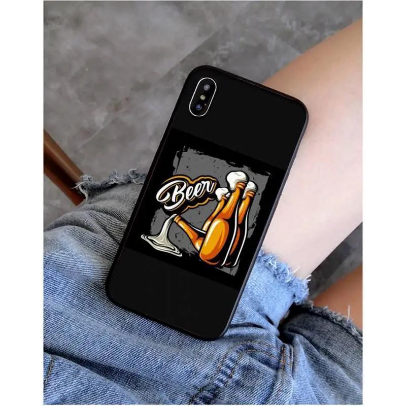 Чехол для мобильного телефона iPhone15 Pro, мужской чехол для мобильного телефона с пивной чашкой и пеной, отправляется от имени других, окрашен и защищен от падений.
