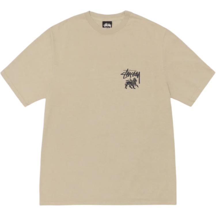 Stussy Pigment Dyed Rasta Lion Tee 1905050