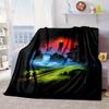 Middle-earth Map Adventure The Lord Blanket Flannel Blanket for bed, sofa, Camping, Hiking, Picnic Essentials, gift for family Fan gifts