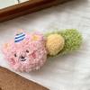 Plush Pudding Bear Large Duck Beak Hairpin Female Autumn Winter Grab Bangs Clip Disc Cute And G K5X4