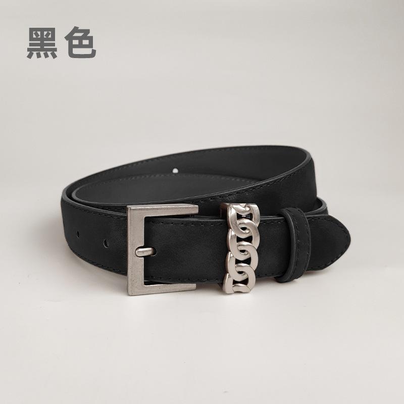 Бархатный матовый кожаный женский ремень из коровьей кожи для женщин, женский ремень с повседневными брюками, джинсами, женским ремнем