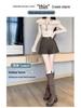Women's High Waist PU Leather Shorts: Slim, Casual, Wide-Leg Design for Spring, Autumn, and Winter.