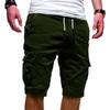 (Projector)Men's Summer Casual Outdoors Casual Patchwork Pockets Overalls Sport Tooling Shorts Pants