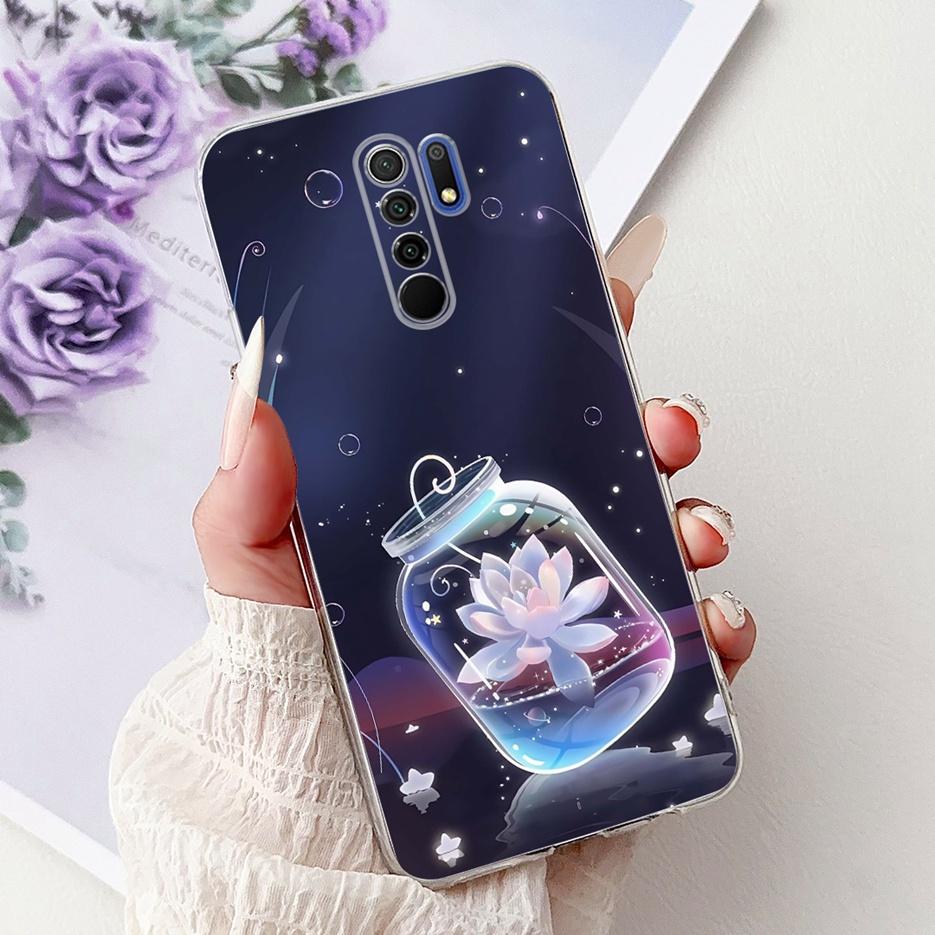 For Xiaomi Redmi 9 Case Cool Dragon Fashion Painted Cover 6.53'' Soft Silicone Phone Case For Redmi 9 Prime Redmi9 Fundas Bumper